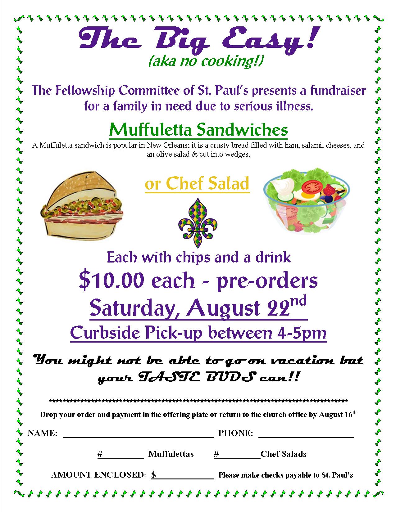 A Fundraiser for a family in need! – St. Paul's Church Torrington